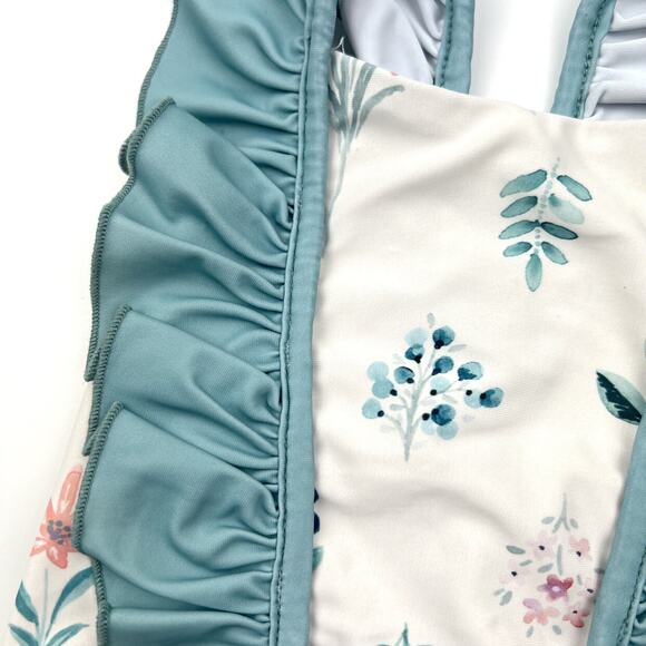 Made by Molly Floral Ruffle Swimsuit - Picture 2 of 6